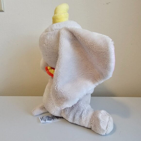 Disney Store Baby Dumbo Elephant Plush Stuffed Animal Gray Hands Together 11" - Picture 4 of 8